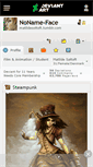 Mobile Screenshot of noname-face.deviantart.com