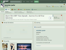 Tablet Screenshot of abdullah-jaafar.deviantart.com