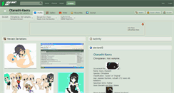 Desktop Screenshot of otanashi-kaoru.deviantart.com
