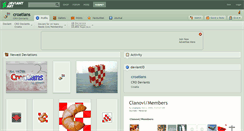 Desktop Screenshot of croatians.deviantart.com