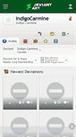 Mobile Screenshot of indigocarmine.deviantart.com