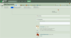 Desktop Screenshot of gilbotheawesome.deviantart.com