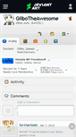 Mobile Screenshot of gilbotheawesome.deviantart.com