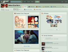 Tablet Screenshot of natsu-erza-fan.deviantart.com