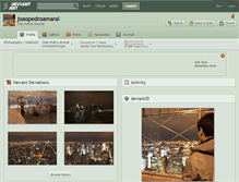 Tablet Screenshot of joaopedroamaral.deviantart.com