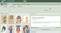 Desktop Screenshot of freya-x.deviantart.com