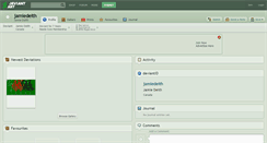 Desktop Screenshot of jamiedeith.deviantart.com
