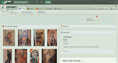 Desktop Screenshot of inkslinger5.deviantart.com
