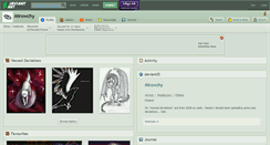 Desktop Screenshot of mirowchy.deviantart.com