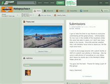 Tablet Screenshot of motopsychos.deviantart.com