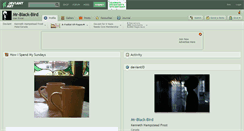 Desktop Screenshot of mr-black-bird.deviantart.com