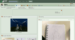 Desktop Screenshot of ingwa.deviantart.com