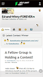 Mobile Screenshot of ed-and-winry-forever.deviantart.com
