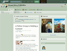 Tablet Screenshot of ed-and-winry-forever.deviantart.com