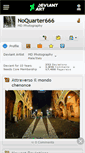 Mobile Screenshot of noquarter666.deviantart.com