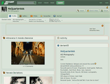 Tablet Screenshot of noquarter666.deviantart.com