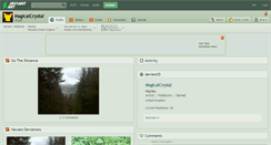 Desktop Screenshot of magicalcrystal.deviantart.com