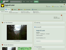 Tablet Screenshot of magicalcrystal.deviantart.com