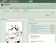 Tablet Screenshot of citybuilder.deviantart.com