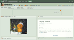 Desktop Screenshot of itbemackenzie.deviantart.com