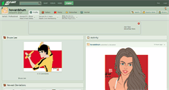 Desktop Screenshot of howardshum.deviantart.com
