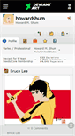 Mobile Screenshot of howardshum.deviantart.com