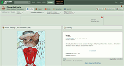 Desktop Screenshot of edwardvictoria.deviantart.com