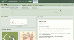 Desktop Screenshot of dolle.deviantart.com