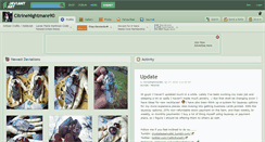 Desktop Screenshot of citrinenightmare90.deviantart.com