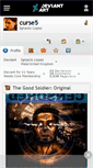 Mobile Screenshot of curse5.deviantart.com