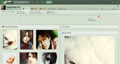 Desktop Screenshot of nocturiouz134.deviantart.com