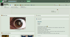 Desktop Screenshot of marykke.deviantart.com