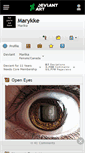 Mobile Screenshot of marykke.deviantart.com