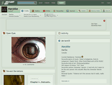 Tablet Screenshot of marykke.deviantart.com
