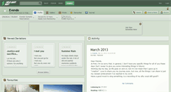 Desktop Screenshot of evendo.deviantart.com