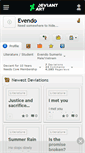 Mobile Screenshot of evendo.deviantart.com