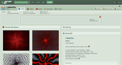 Desktop Screenshot of lamantha.deviantart.com