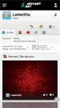 Mobile Screenshot of lamantha.deviantart.com