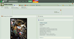 Desktop Screenshot of hidden-temple.deviantart.com