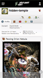 Mobile Screenshot of hidden-temple.deviantart.com