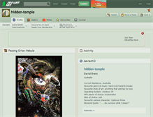Tablet Screenshot of hidden-temple.deviantart.com