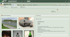 Desktop Screenshot of gretchen-ross.deviantart.com