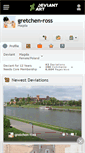 Mobile Screenshot of gretchen-ross.deviantart.com