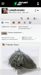 Mobile Screenshot of loladiveneto.deviantart.com