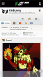Mobile Screenshot of inkbunny.deviantart.com
