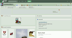 Desktop Screenshot of mentalmeltdown.deviantart.com