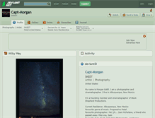 Tablet Screenshot of capt-morgan.deviantart.com