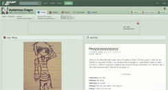Desktop Screenshot of mysterious-dragon.deviantart.com