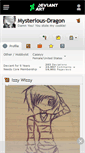 Mobile Screenshot of mysterious-dragon.deviantart.com