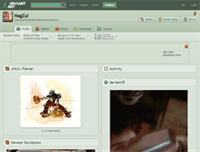 Tablet Screenshot of nagzul.deviantart.com